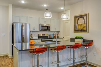 Modern kitchen with island